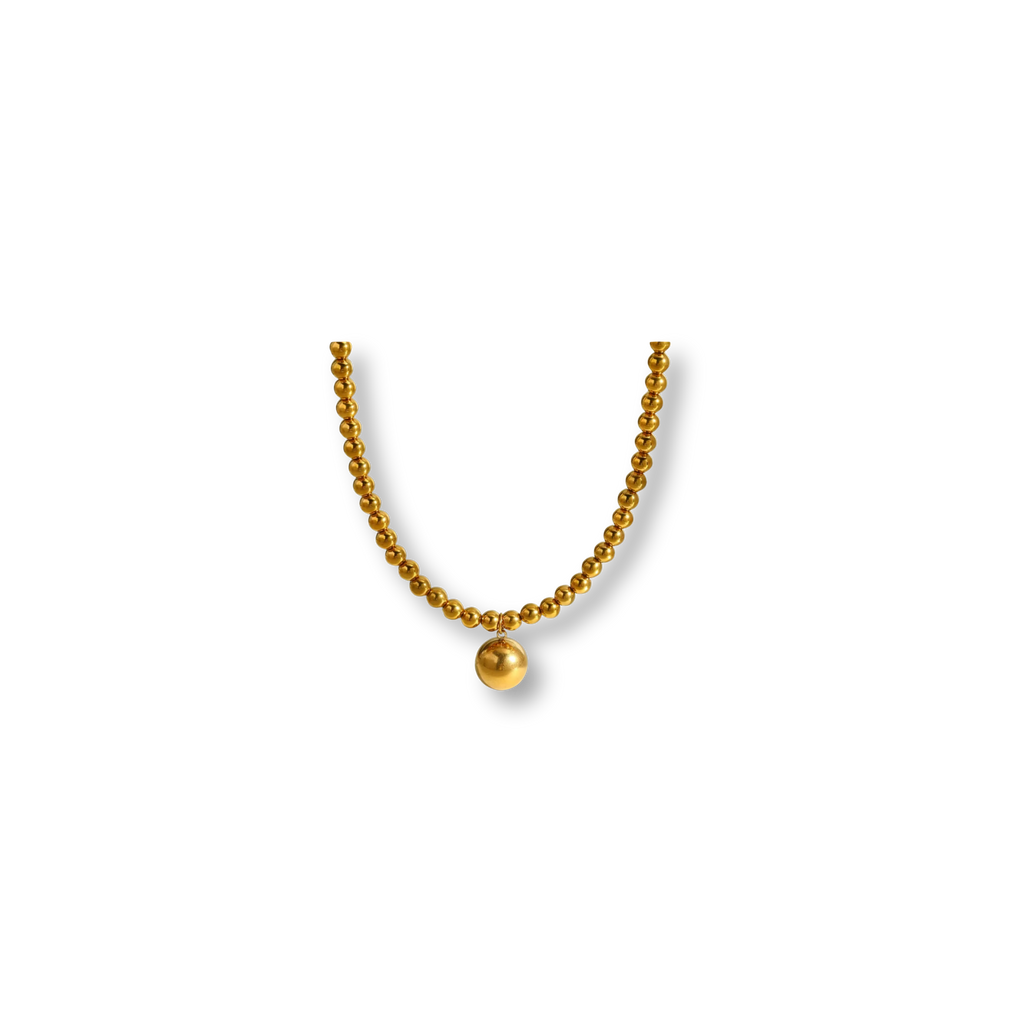 Collar Bola Dorada