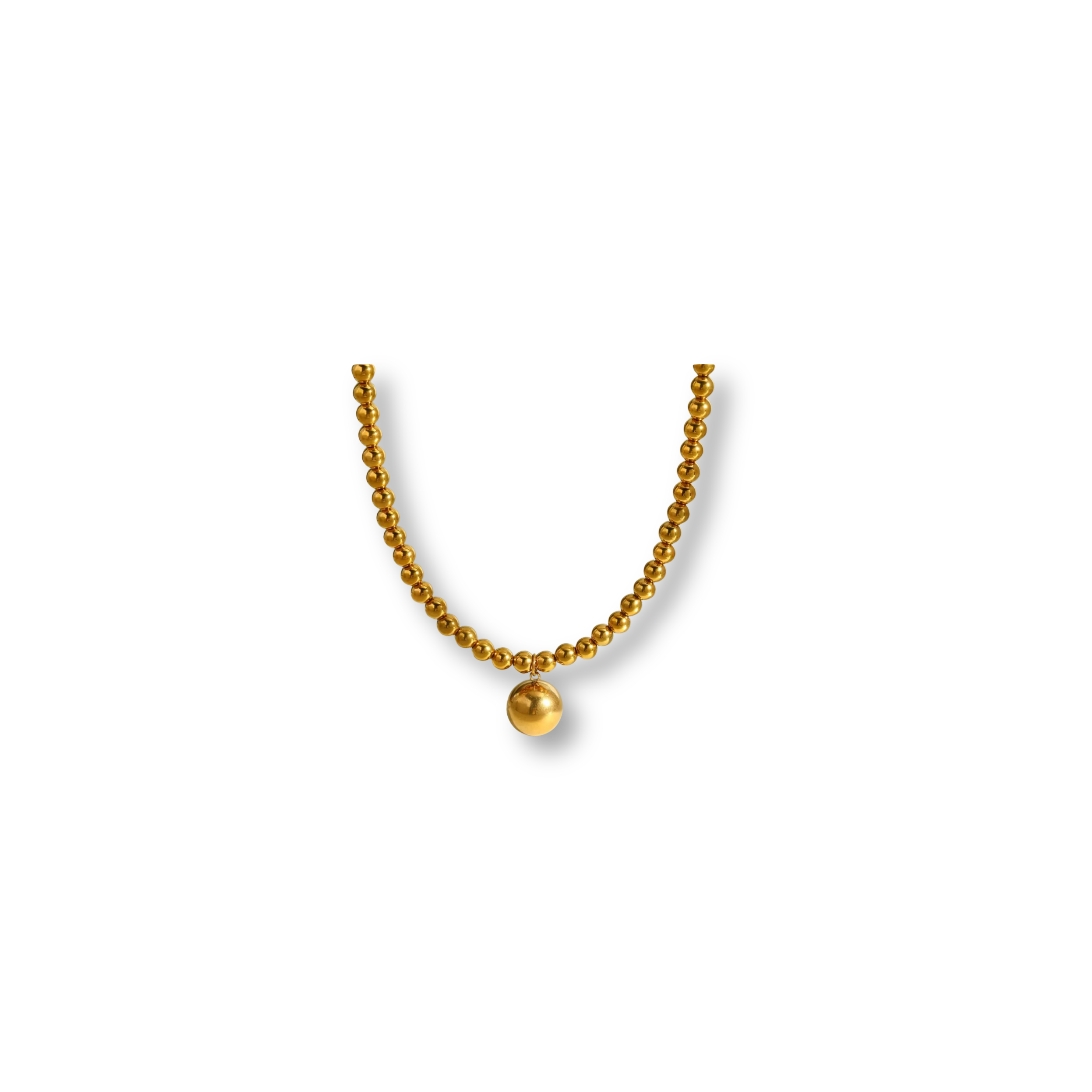 Collar Bola Dorada