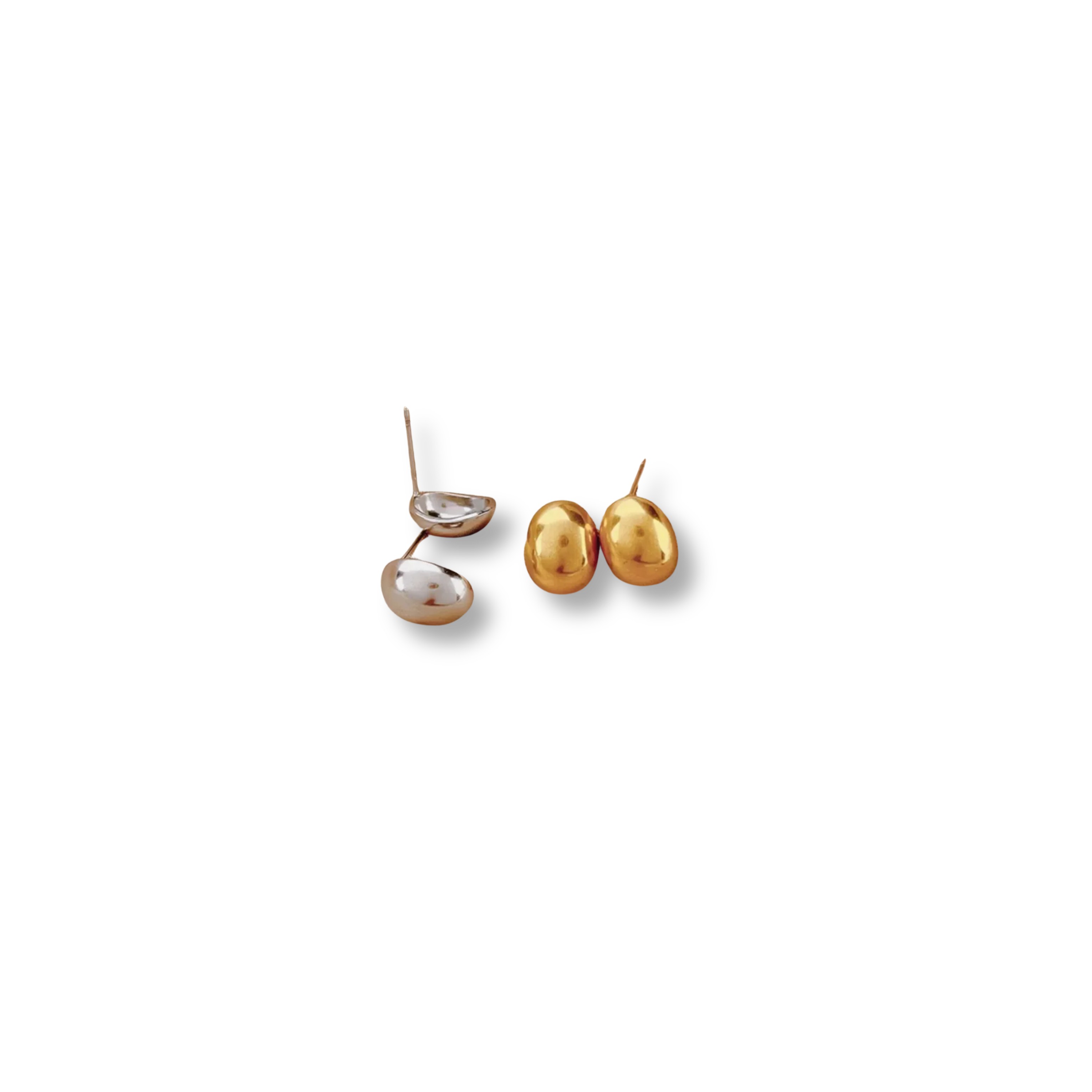 Aretes Dani Plateados