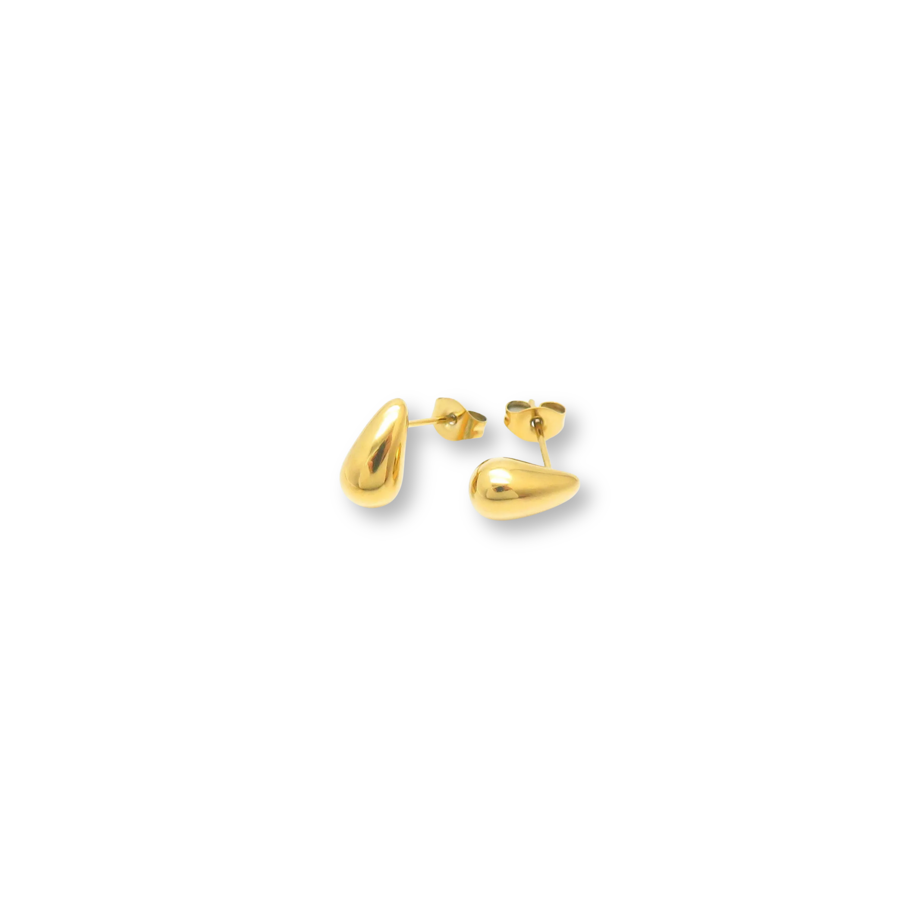Aretes Gotitas Mini Doradas
