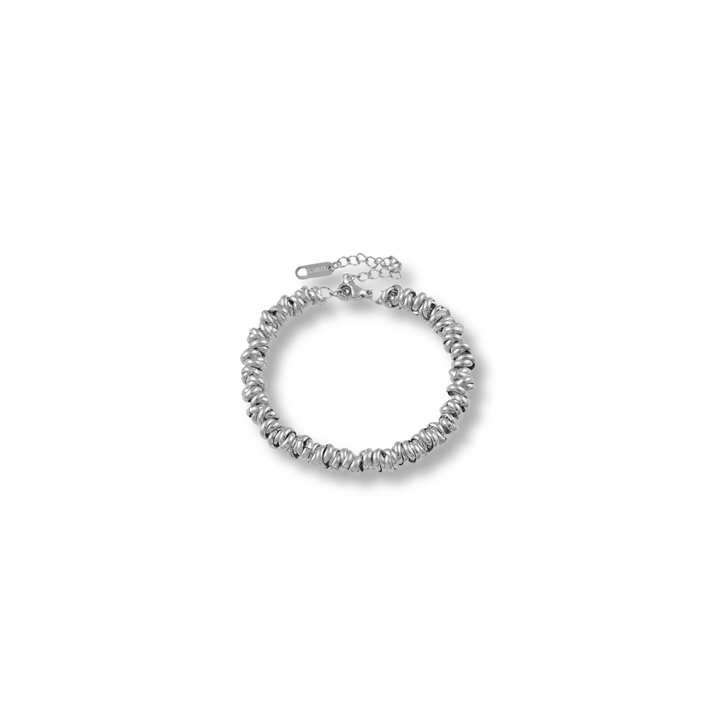 Pulsera Elizabeth Plateada