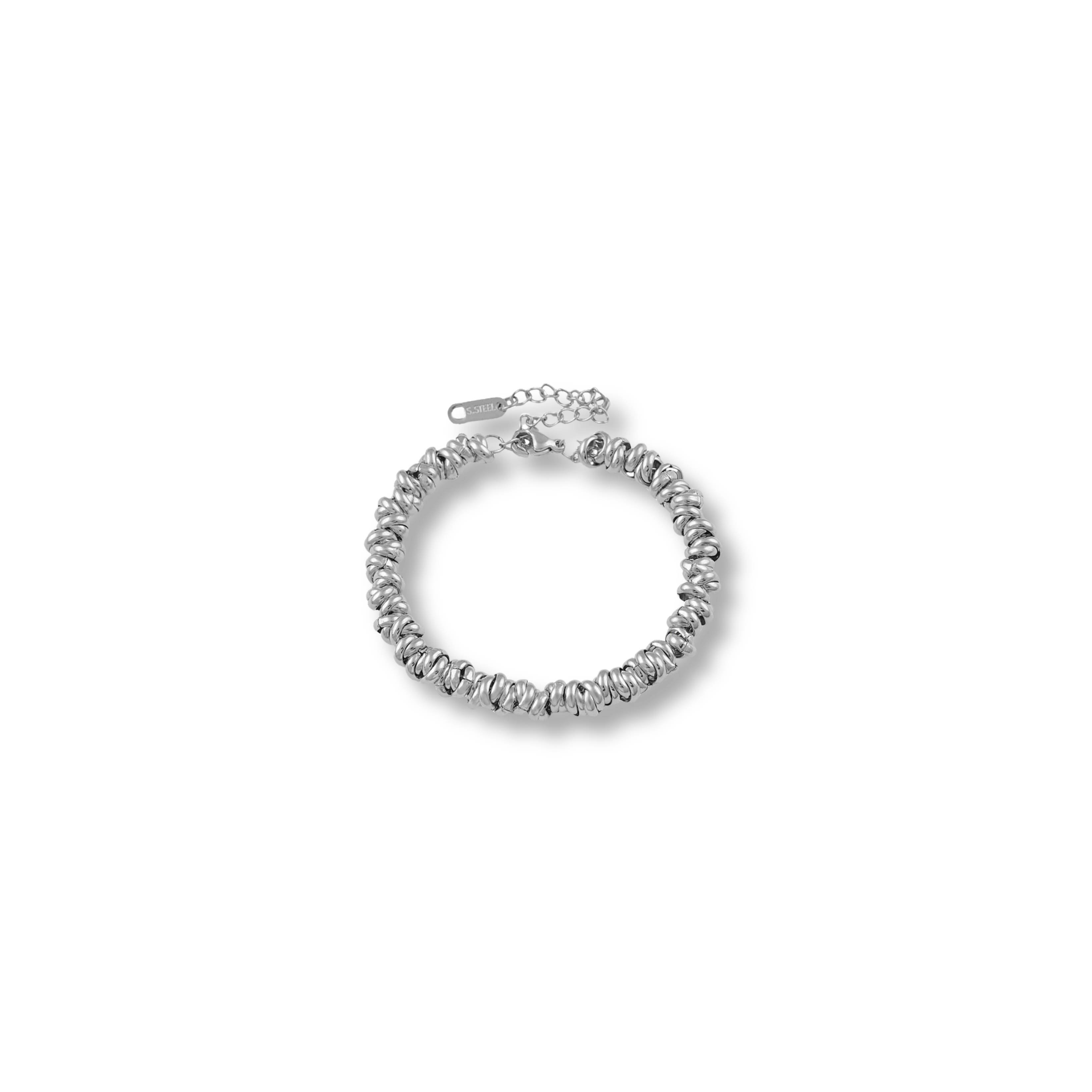 Pulsera Elizabeth Plateada
