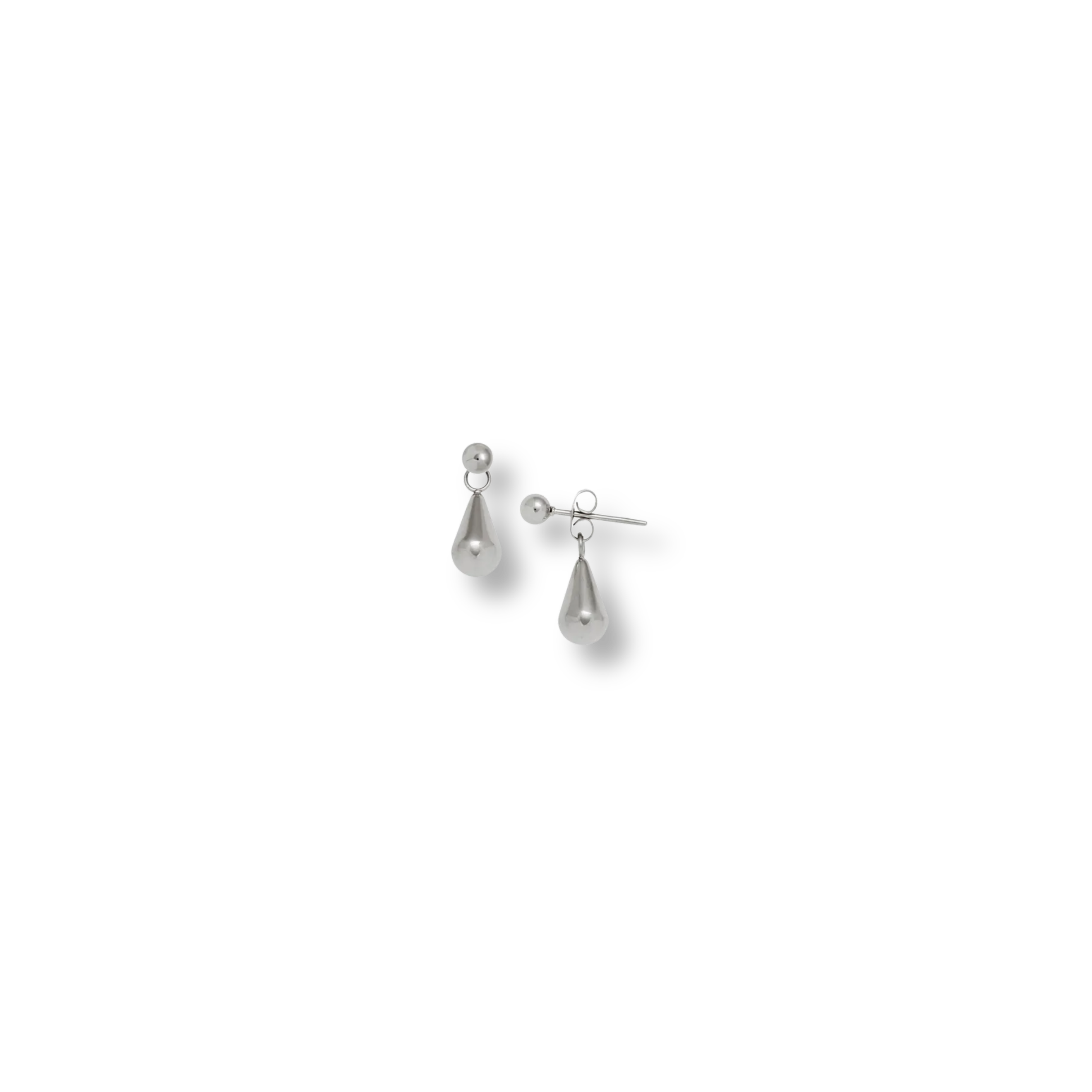 Aretes Laura Plateados