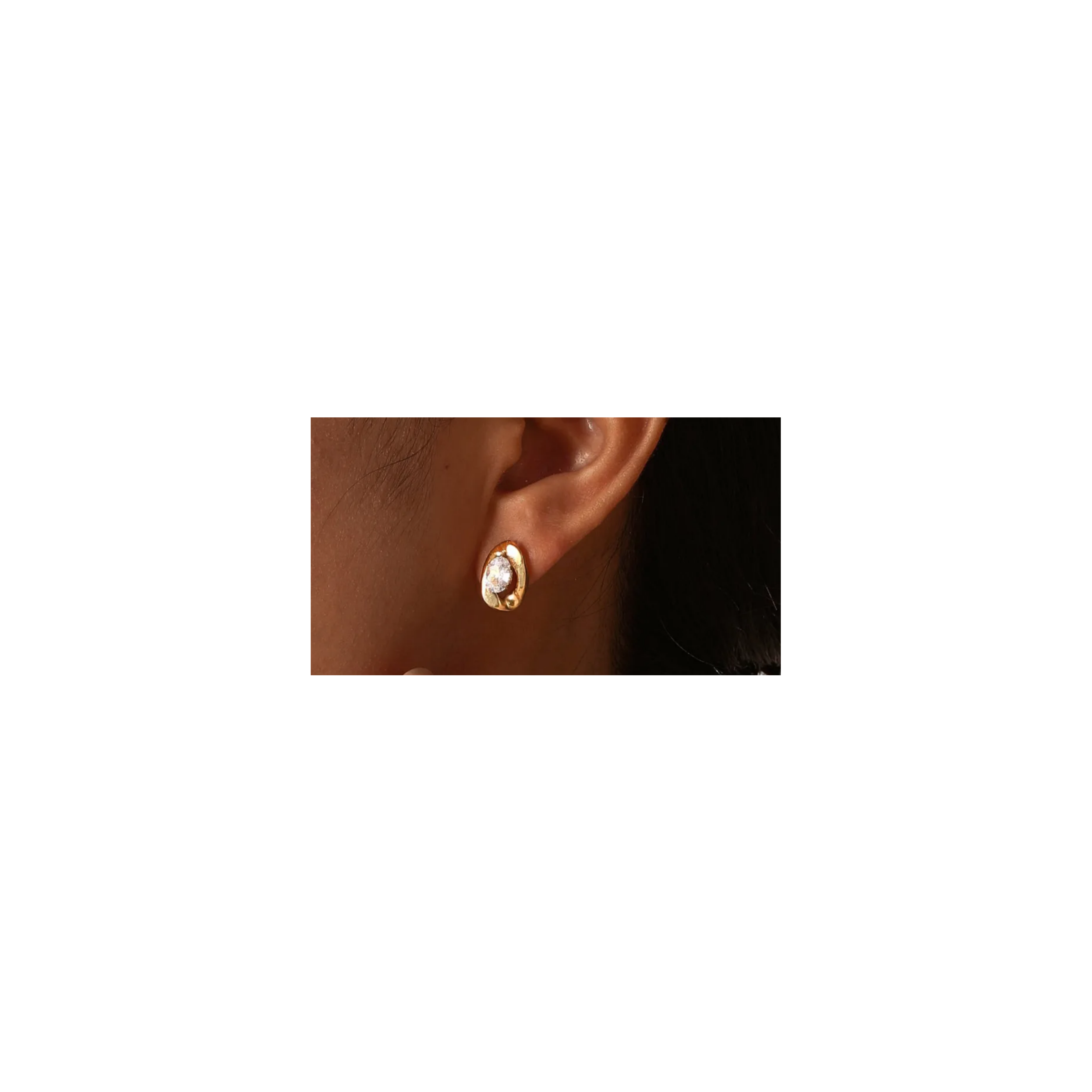 Aretes Maria Dorados