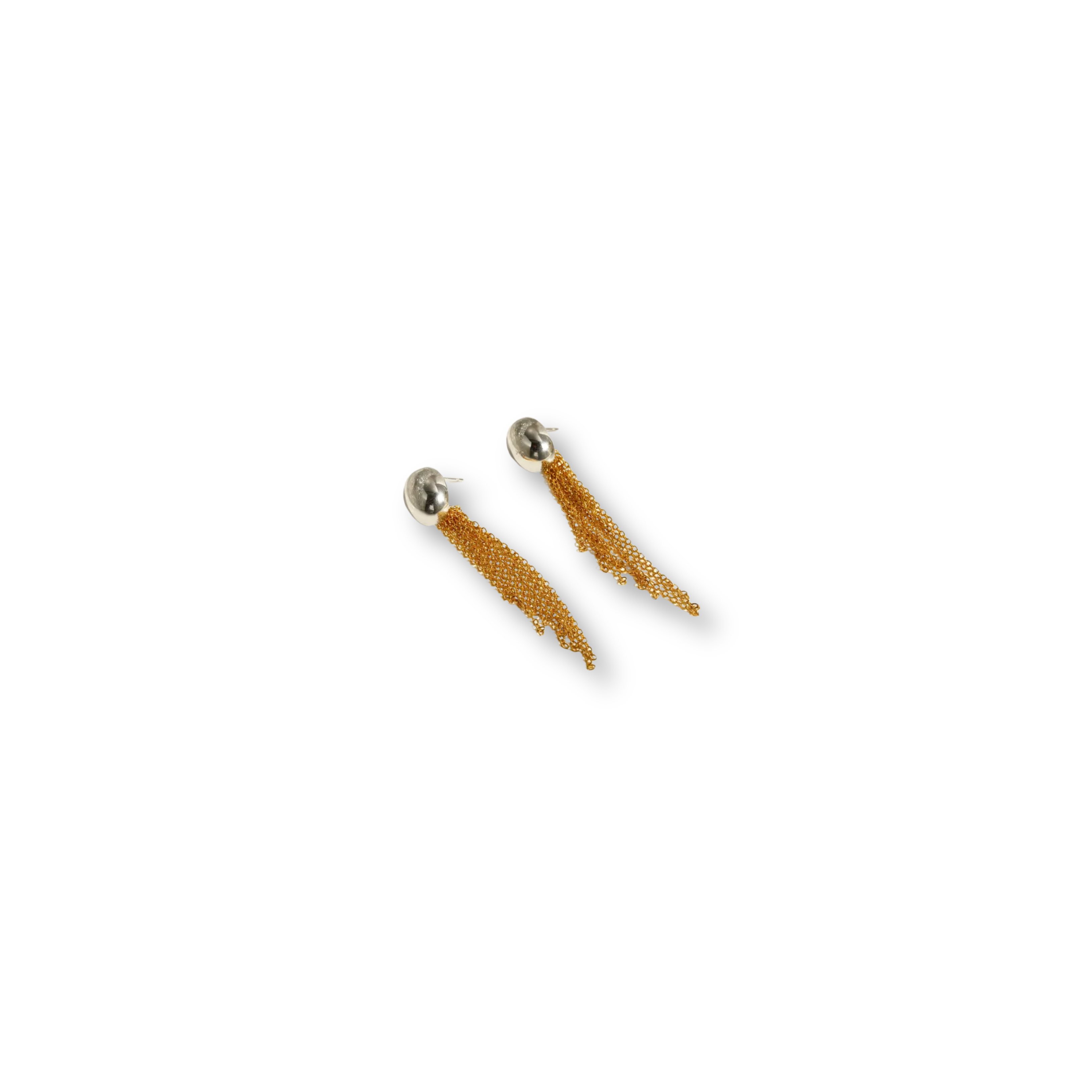 Aretes Verano Plateados