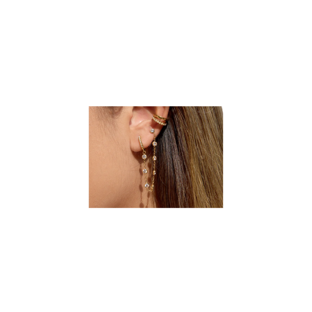 Aretes Lluvia