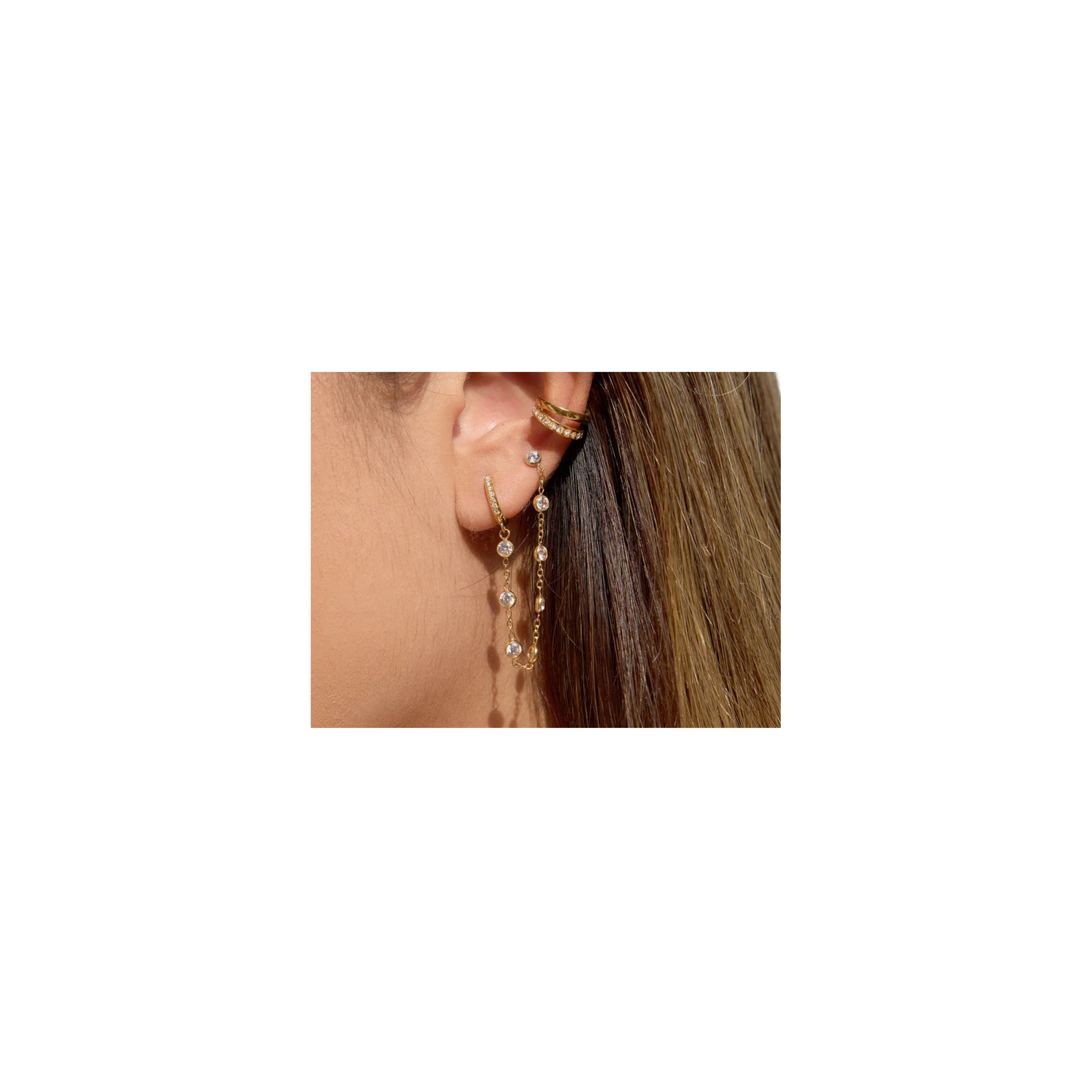 Aretes Lluvia